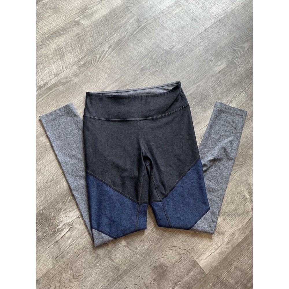 outdoor voices colorblock high waisted athletic leggings small